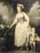 Jeanne-Philiberte Ledoux Portrait of a lady, said to be the Duchesse de Choiseul Spain oil painting artist